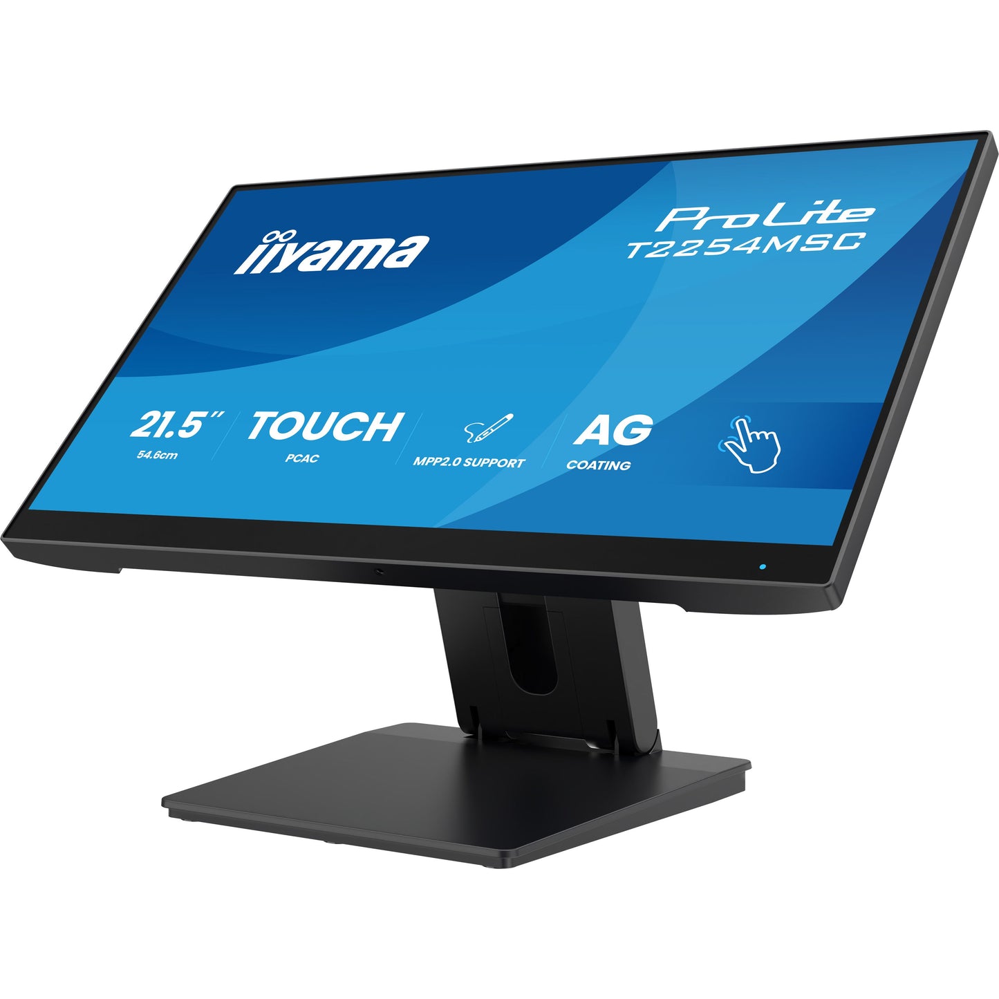 IIYAMA -   T2254MSC-B2AG computer monitor 54,6 cm (21.5) 1920 x 1080 Pixels Full HD LED Touchscreen Zwart