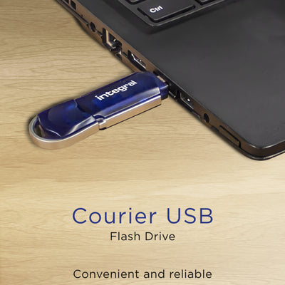 Integral - Memoria USB 2.0 Courier, 64 GB