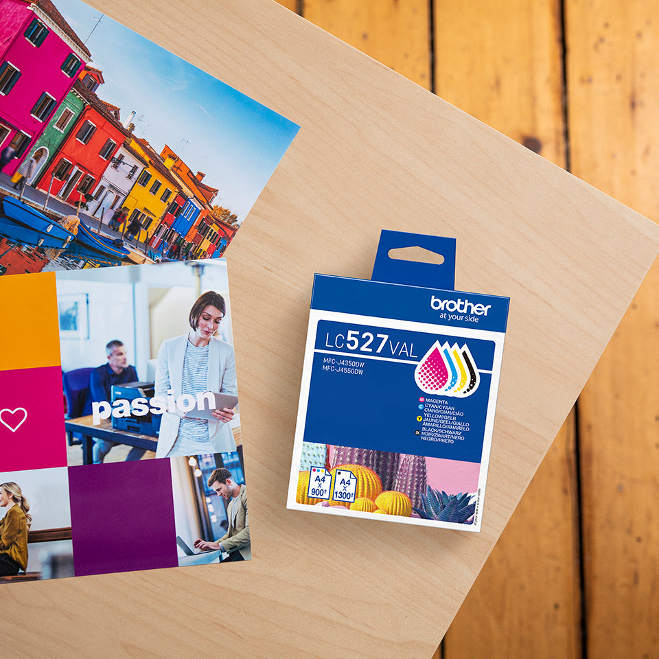 Brother -  LC527VAL inktcartridge 4 stuk(s) Origineel Zwart, Cyaan, Magenta, Geel