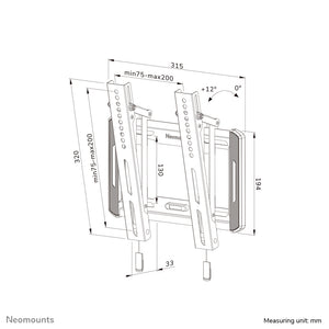 Neomounts - TV wall mount WL35-550BL12 32-55 inches