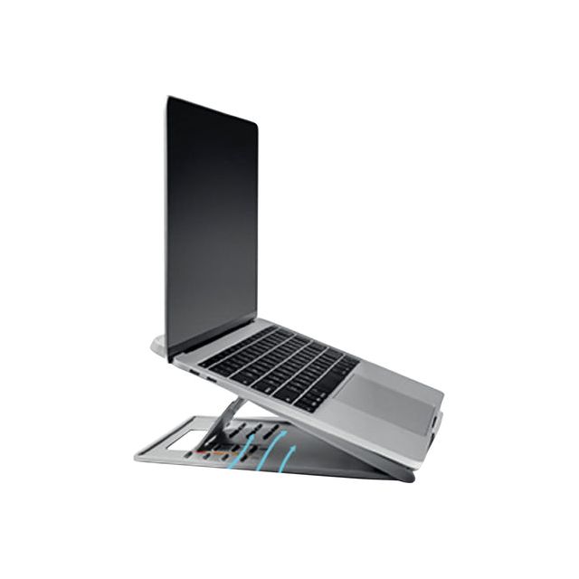 Kensington - SmartFit Easy Riser Go laptopstandaard, voor laptops van 14 inch, grijs