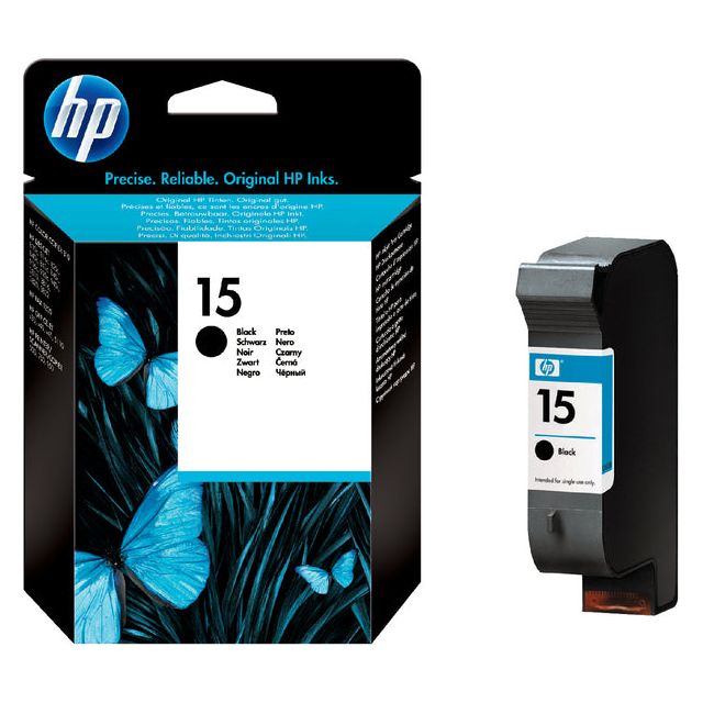 HP - Inktcartridge  c6615de 15 zwart | 40 stuks