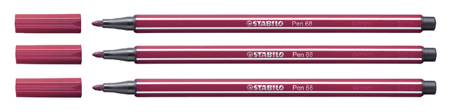 Stabilo - Viltstift pen 68/19 m heidepaars | 10 stuks