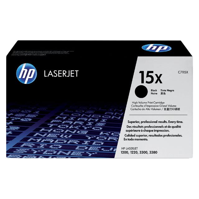 HP - Tonercartridge  c7115x 15x zwart