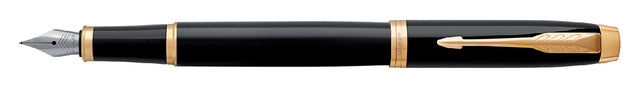 Parker - Im Fountain Pen Medium, schwarzer GT