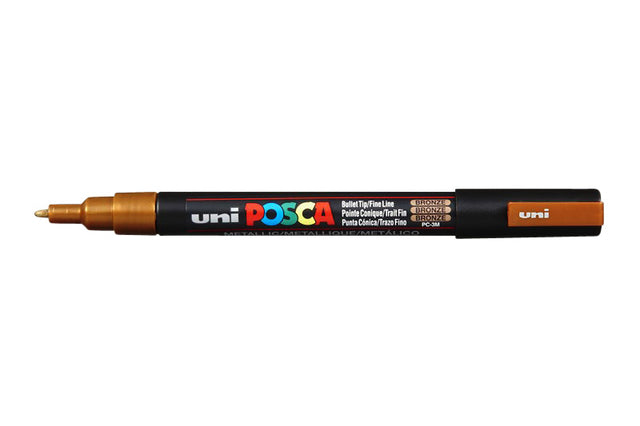 Posca - Verfstift posca pc3m f brons | 6 stuks