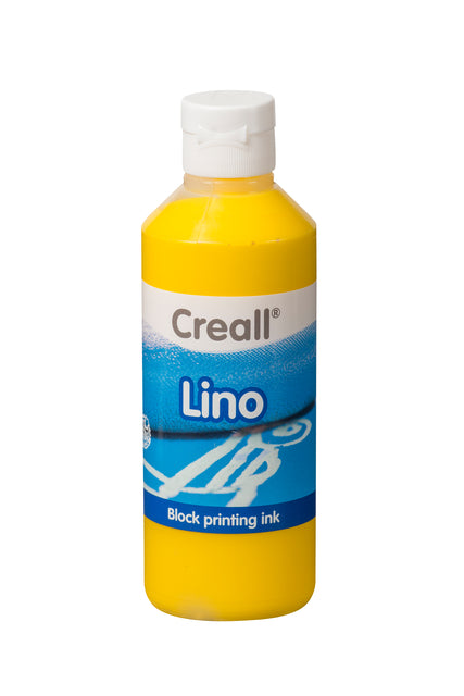 Creall - Linoleumverf creall lino geel 250ml | 6 stuks