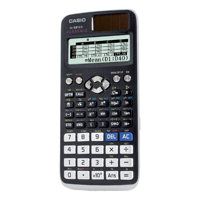 Casio - Calculatrice Casio ClassWiz FX -991EX | Blister un 1 morceau