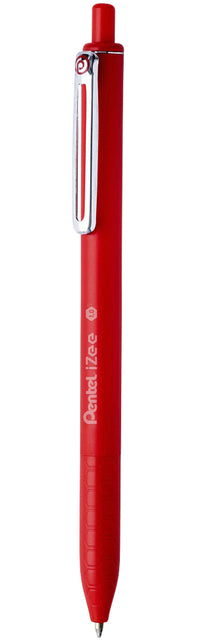 Pentel - Ballpen Pentel BX470 Izee Red | Boîte extérieure une pièce 12