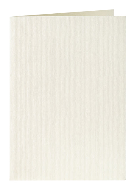 Papicolor - Carte de correspondance Double 105x148mm Blanche blanc