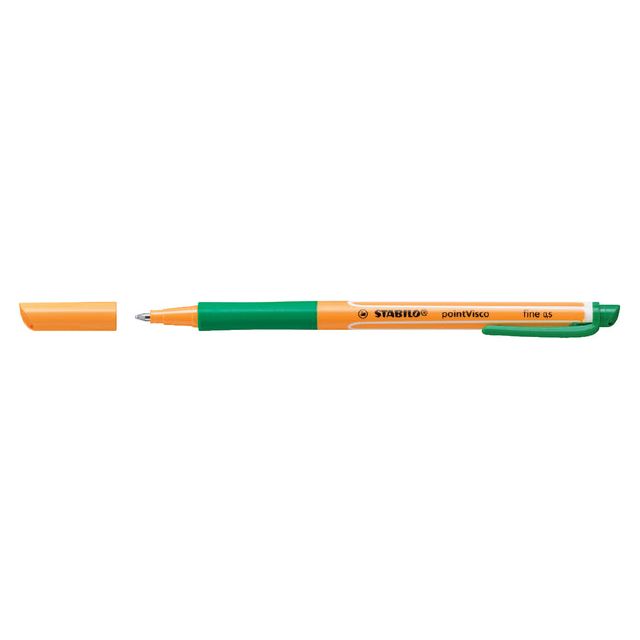 Stabilo - Rollerpen Pointvisco 1099/36 F Green | 1 Stück | 10 Stück