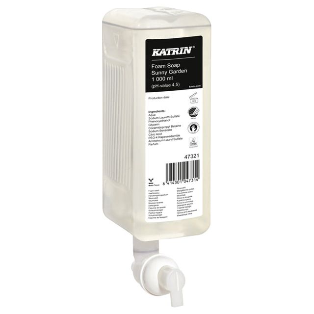 Katrin - Savon à main Katrin Foam NY Garden 1000 ml 47321