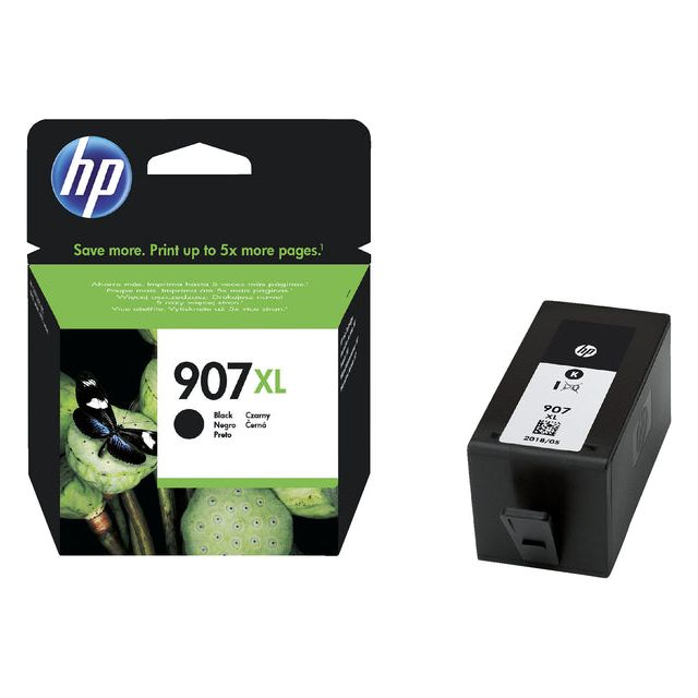 HP - Inktcartridge  t6m19ae 907xl zwart