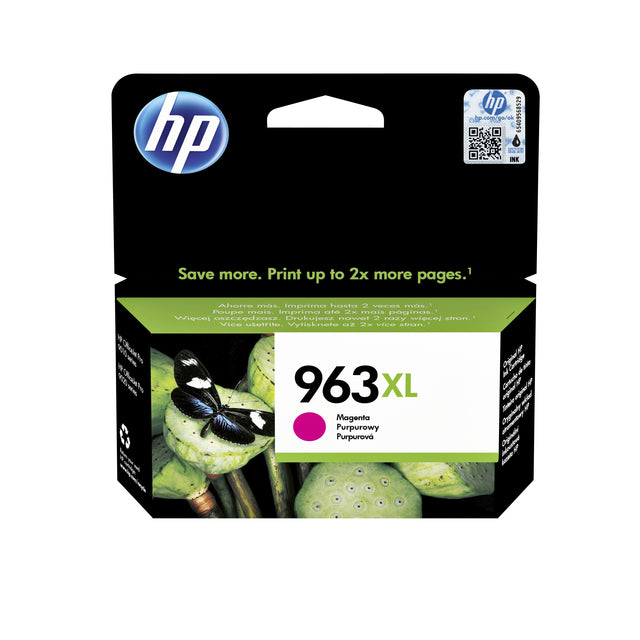 HP - inktcartridge 963XL, 1.600 pagina's, OEM 3JA28AE, magenta