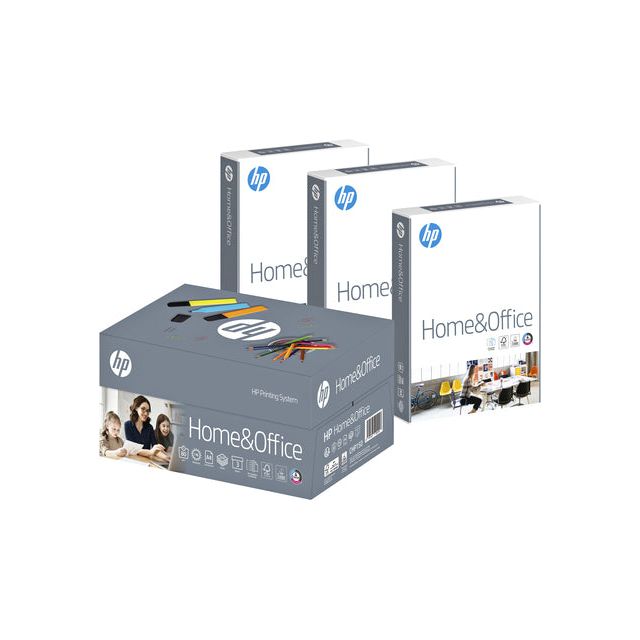 HP - Kopieerpapier  home office a4 80gr wit 3pak