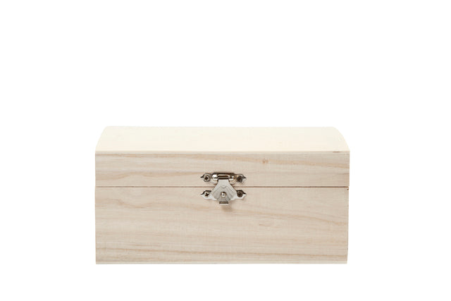 CreoTime - Treasure Chest Wood 16.5x11x8.55cm