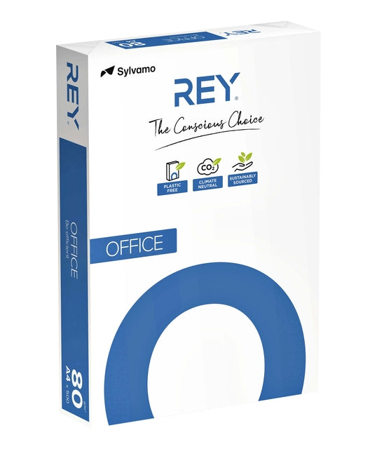 Rey - Papier A4 80GR White 500vel | 5 Stücke