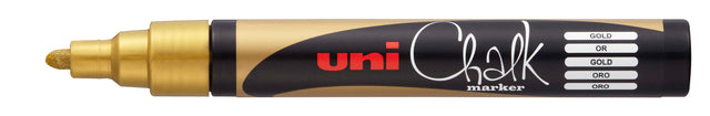 Uni-ball - Krijtstift rond 1.8-2.5mm goud | 6 stuks