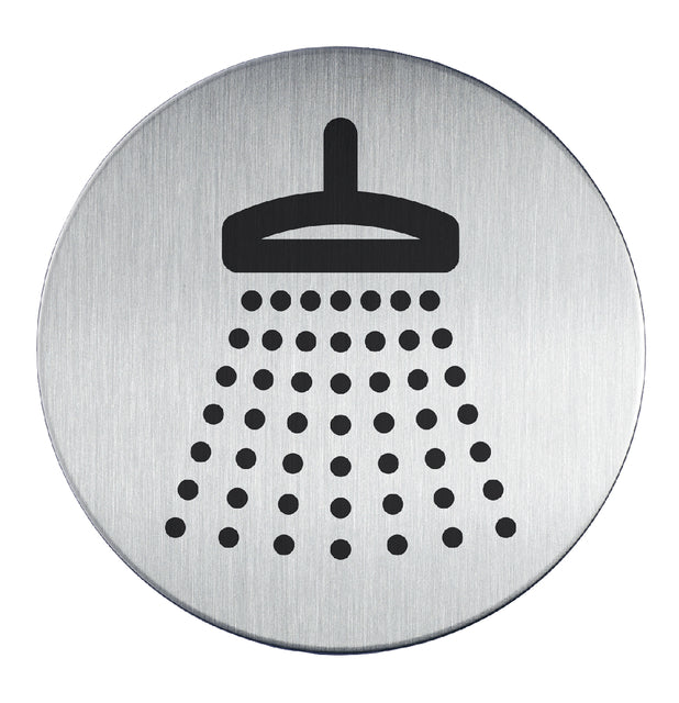 Durable - Infobord pictogram 83mm durable douche | 5 stuks