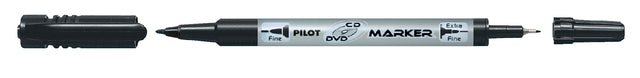 Pilot - Cd marker pilot twin f en ef zwart | 12 stuks