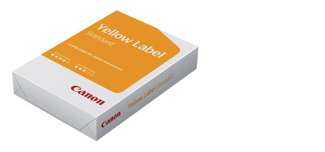 Canon - Kopieerpapier yellow label standaard a4 80gr wit | 5 stuks