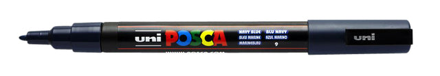 Posca - Verfstift posca pc3m f marineblauw | 6 stuks