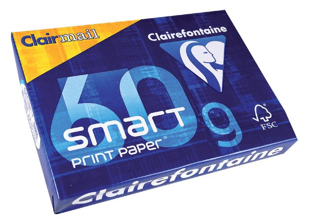 Clairefontaine - Smart Printing Print Paper ft A4, 60 g, 500 Blechanzug