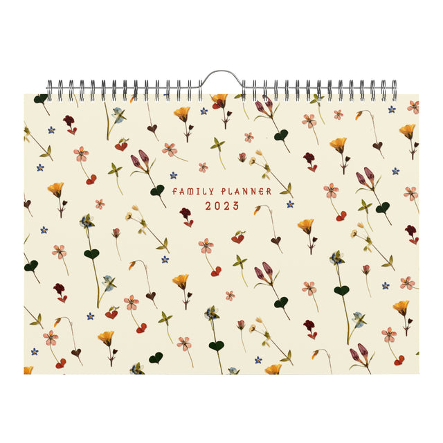 Familienkalender 310x220 Blumen Vanille 58 Seiten