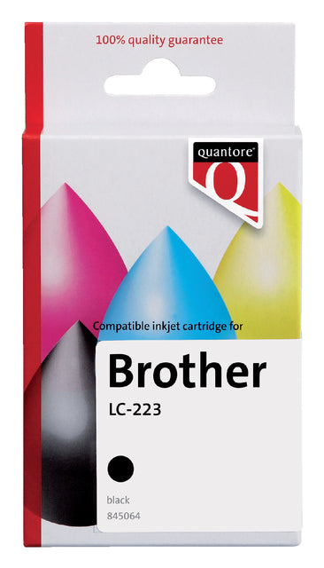 Quantore - Inktcartridge brother lc-223 zwart