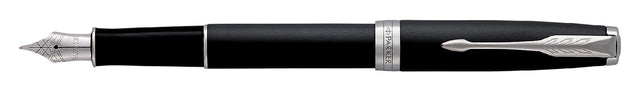 Parker - Fountain Pen Sonnet Matte Black Lacquer CT Medium