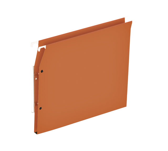 Office - Hangmap medium flex a4 u-bodem 15mm karton oranje | 25 stuks