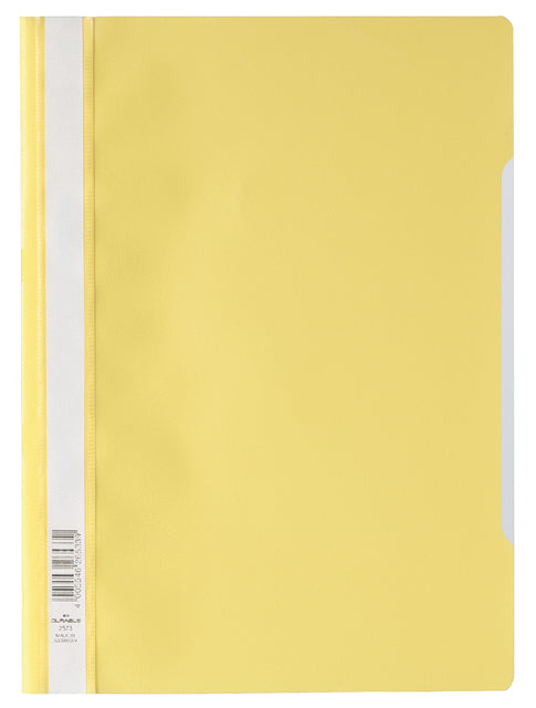 Durable - Fastringer A4 pp jaune | 50 pièces