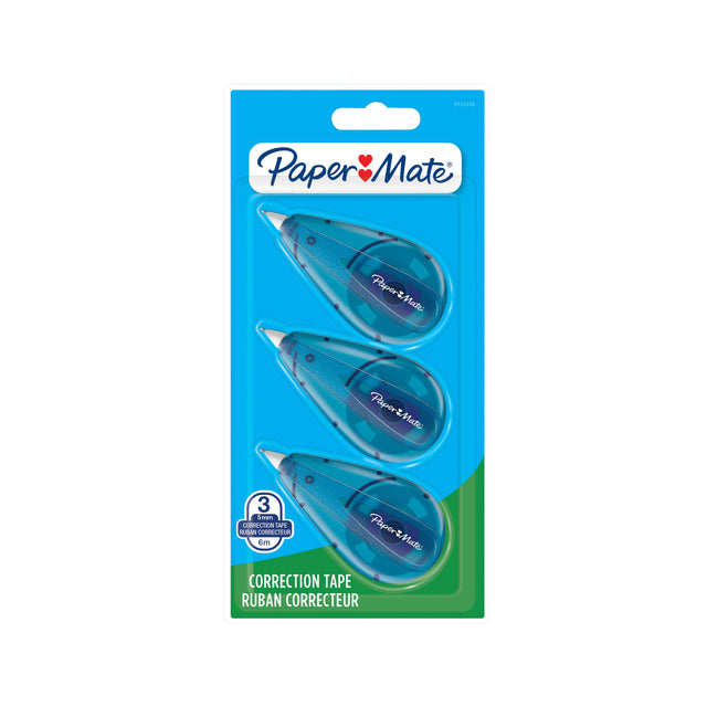 Paper Mate - Correction Moller, ampoule de 3 pièces