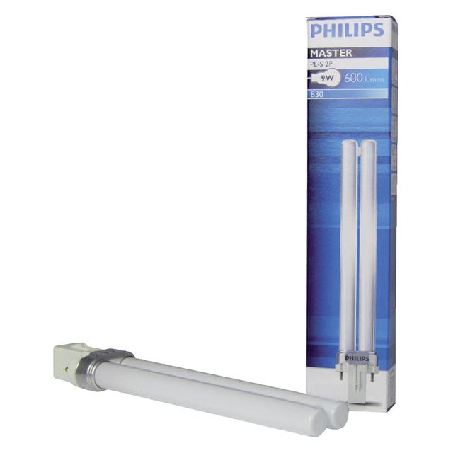 Philips - Spaarlamp  master pl-s 7w 830 2p