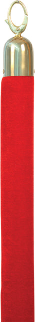 SECURIT - SETCORD 150 cm rouge avec bouton en or -colore