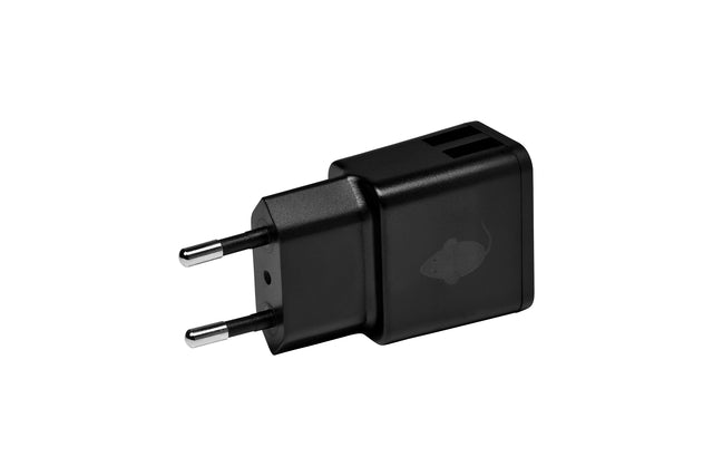 Greenmouse - Greenmouse Dual Ladegerät 2 x USB -A, Schwarz