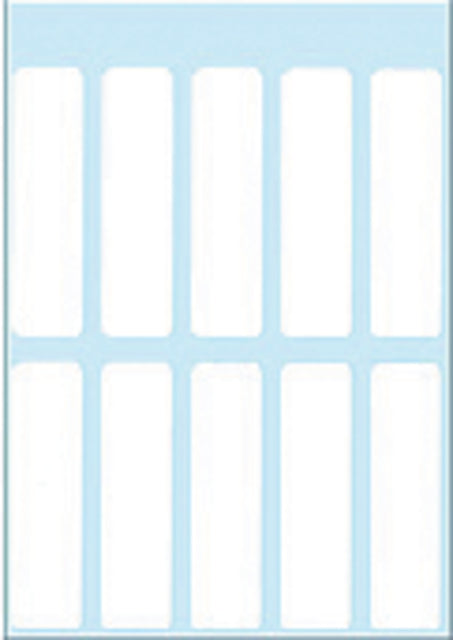 Herma - Label 3737 13x50 mm blanc 70 pièces | 10 pièces