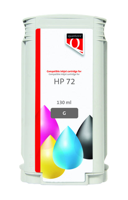 Quantore - Alternative Inkcartridge pour 72 C9374A Gray