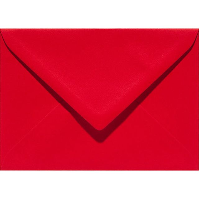 Papicolor - Enveloppe EA5 156x220 mm rouge