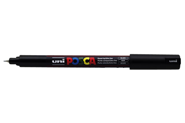 POSCA - Lackierstift PC1MR EF Schwarz | 6 Stücke