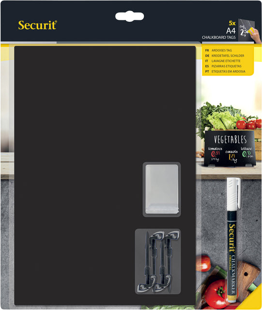 SECURIT - TAGNES A4 CHALKBOARD