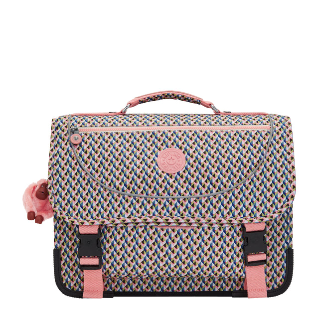 Kipling - Schooltas  preppy girly geo