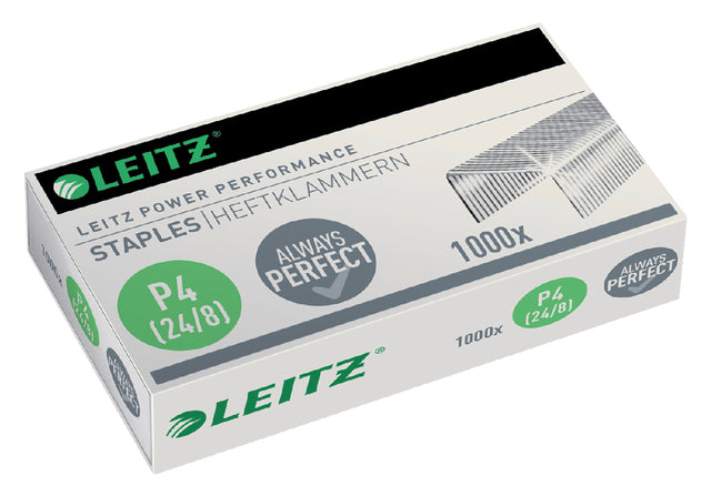 Leitz - Staples 24/8, boîte avec 1000 agrafes