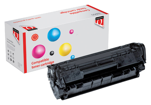 Quantore - Tonercartridge hp q2612a 12x zwart