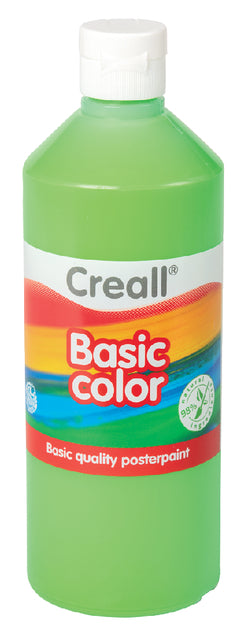 Creall - Plakkaatverf creall basic lichtgroen 500ml