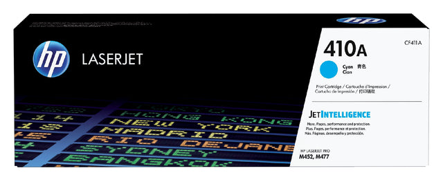 HP - Toner 410A, 2 300 Seiten, OEM CF411A, Cyan