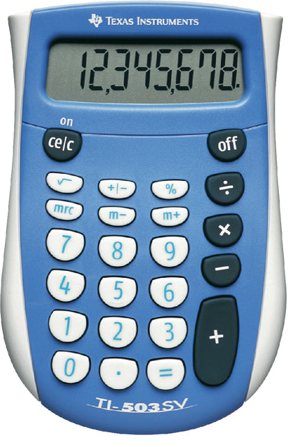 Texas Instruments - Texas Pocket Calculator Ti -503 SV