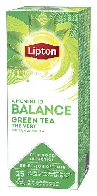 Lipton - thé vert vert 25 pièces | 6 pièces