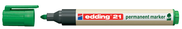 Edding - Permanent Marker Ecoline e -21 Grün