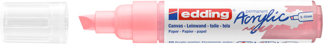 Edding - Marker acrylique Edding E -5000 large élégant mauve